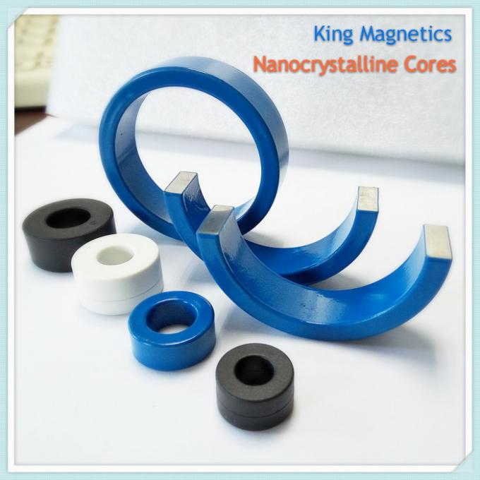 King Magnetics Standard amorphous and nanocrystalline toroidal plastic cased and epoxy coated cores for CM chokes