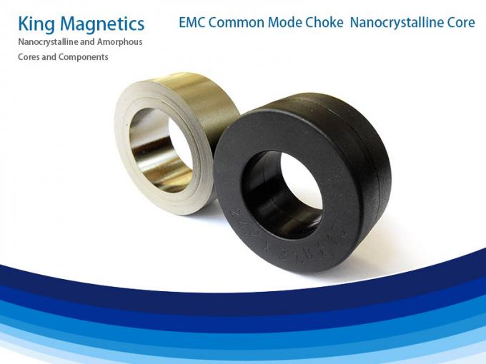 Υψηλός πυρήνας Nanocrystalline διαπερατότητας για την κοινή έμφραξη τρόπου φίλτρων της EMI