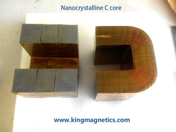 ο τύπος nanocrystalline γ έκοψε τον πυρήνα για το πηνίο παραγωγής, μετασχηματιστής υψηλής συχνότητας 20KHz, ηλεκτρικός φορτιστής οχημάτων